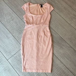 Victorias Secret pink midi dress